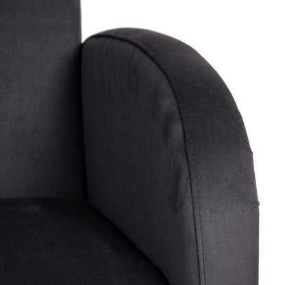 Sillón Negro Gris 68 x 97 x 86 cm