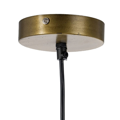 Gold Aluminum Ceiling Lamp 220-240 V 62 x 34 x 30 cm