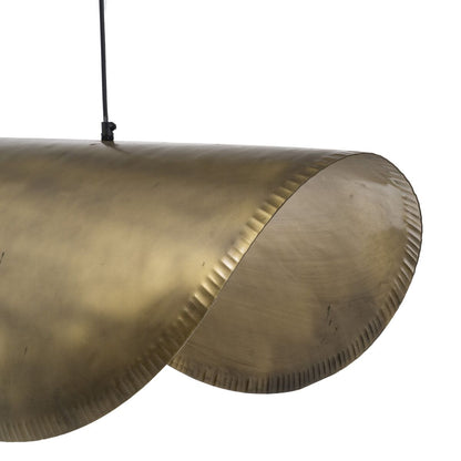 Gold Ceiling Lamp Aluminum 220-240 V 82 x 36 x 35 cm