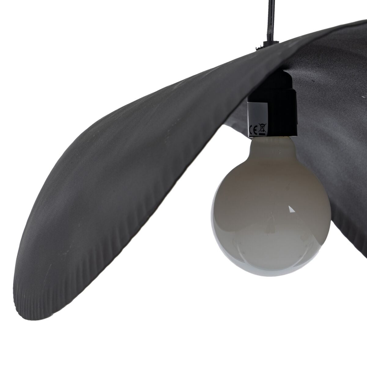 Black Aluminum Ceiling Lamp 220-240 V 62 x 34 x 30 cm