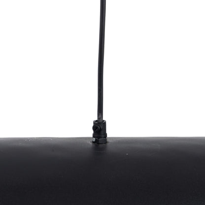 Black Aluminum Ceiling Lamp 220-240 V 62 x 34 x 30 cm