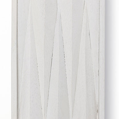 Espejo de pared Blanco 93,3 x 4 x 154 cm