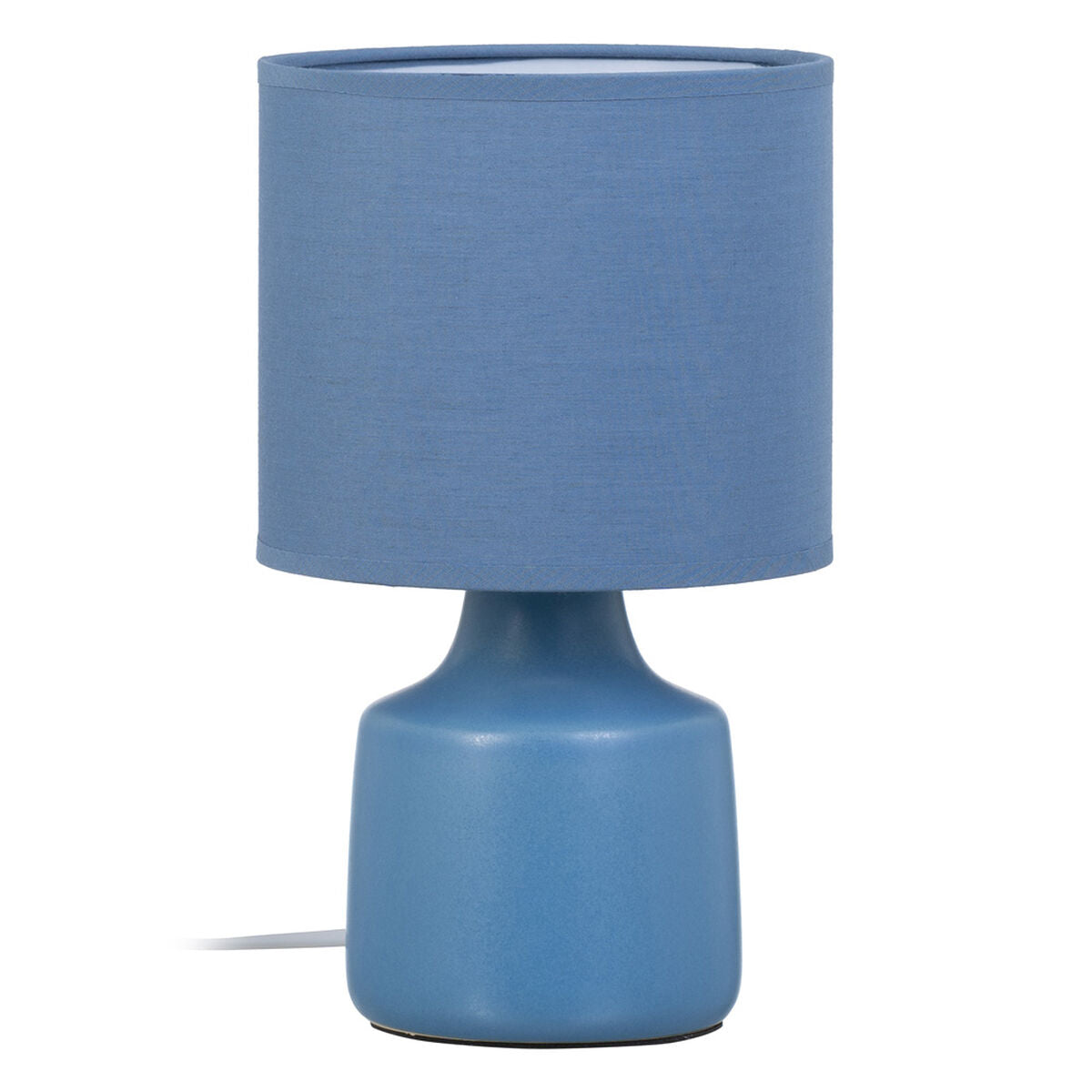 Table Lamp Blue Ceramic 40 W 220-240 V 16 x 16 x 27 cm