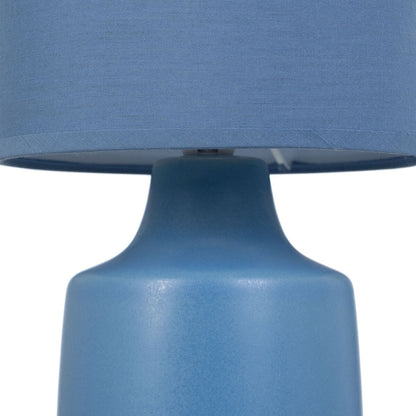 Table Lamp Blue Ceramic 40 W 220-240 V 16 x 16 x 27 cm