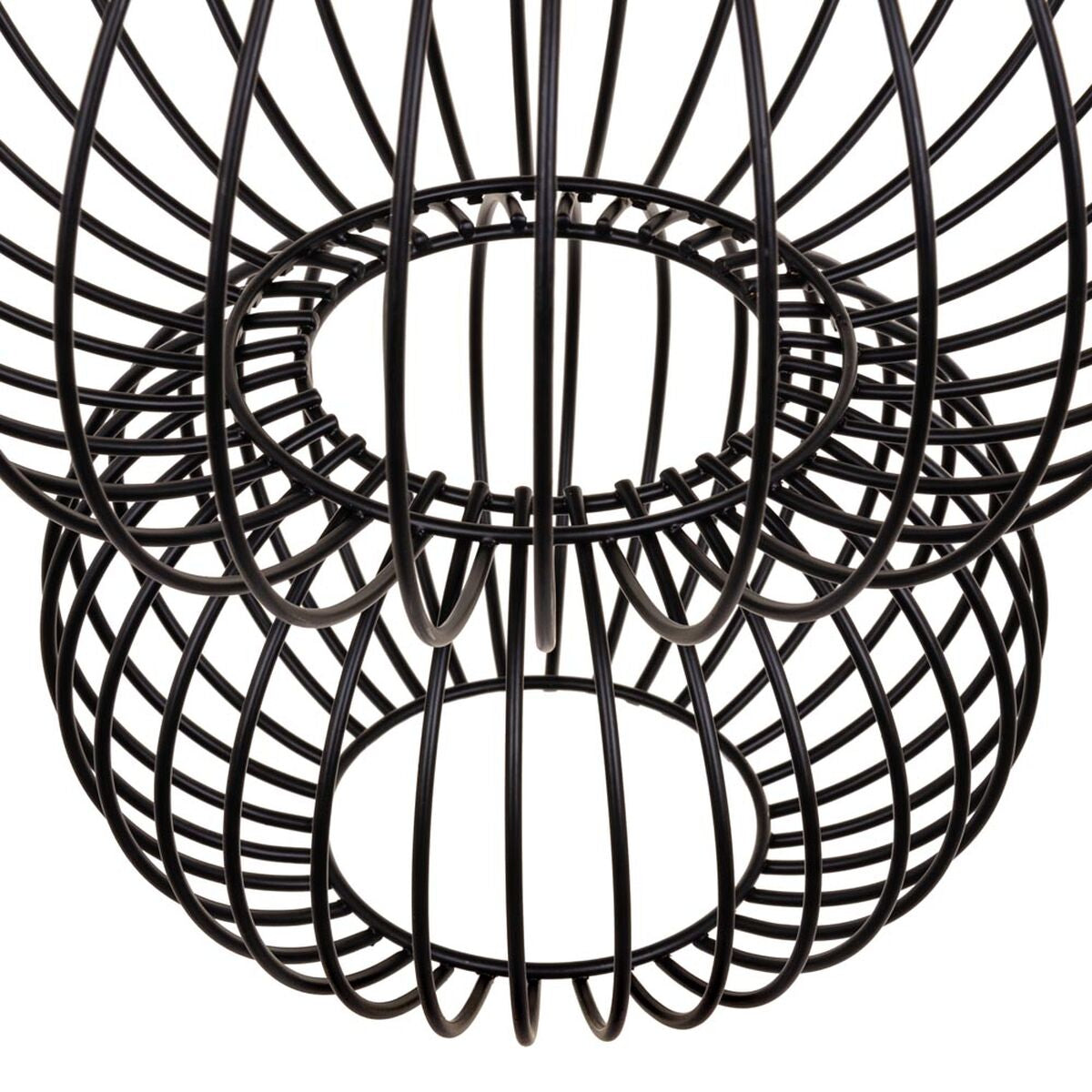 Ceiling Lamp 34 x 34 x 51 cm Black Iron Ø 34 cm