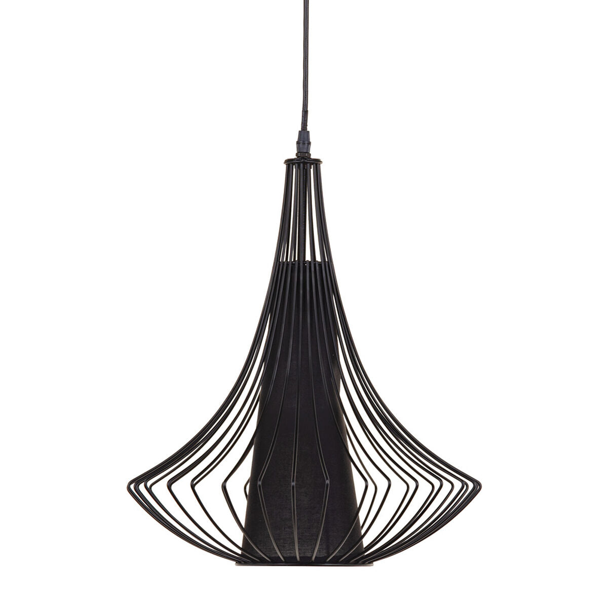 Black Ceiling Lamp 30 x 30 x 45 cm Iron Ø 30 cm