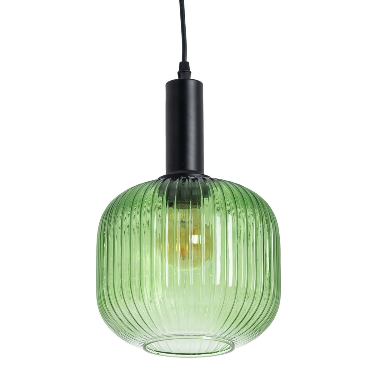 Green Metal Crystal Ceiling Lamp 20 x 20 x 30 cm