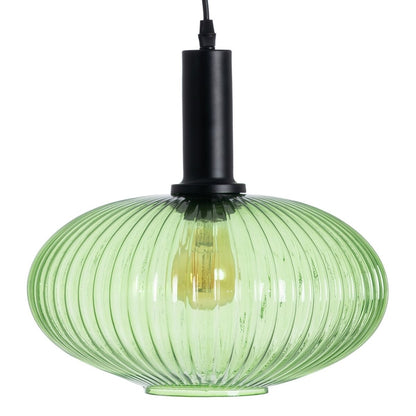 Green Crystal Metal Ceiling Lamp 30 x 30 x 26 cm