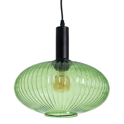 Green Crystal Metal Ceiling Lamp 30 x 30 x 26 cm