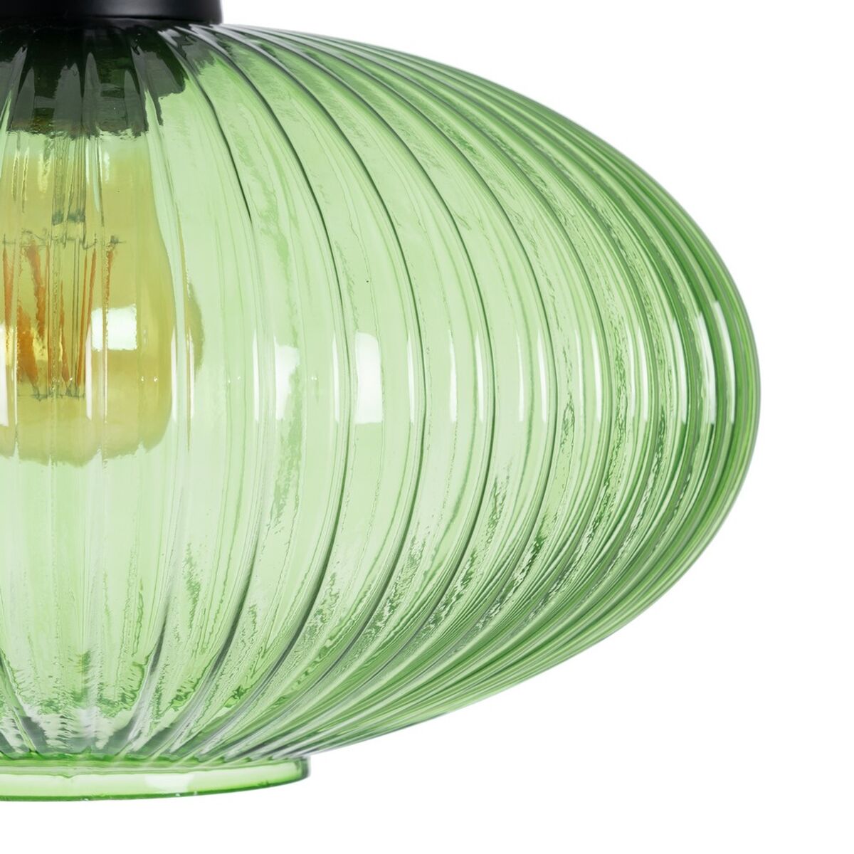 Green Crystal Metal Ceiling Lamp 30 x 30 x 26 cm