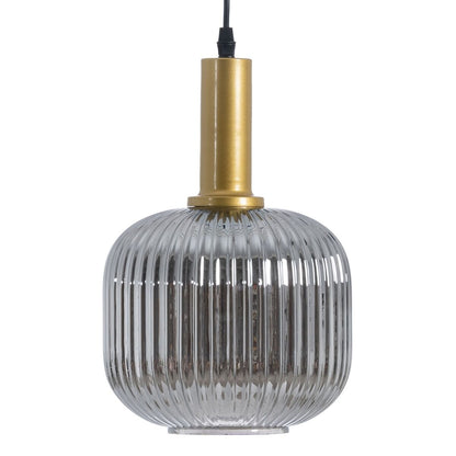 Ceiling Lamp Crystal Gray Gold Metal Iron 220 V 240 V 20 x 20 x 30 cm