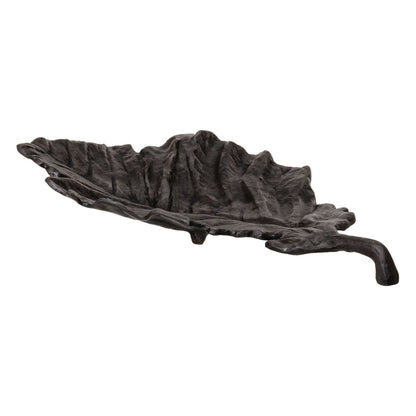 Grey Leaf Centerpiece Plant Leaf 43 x 22 x 5.5 cm