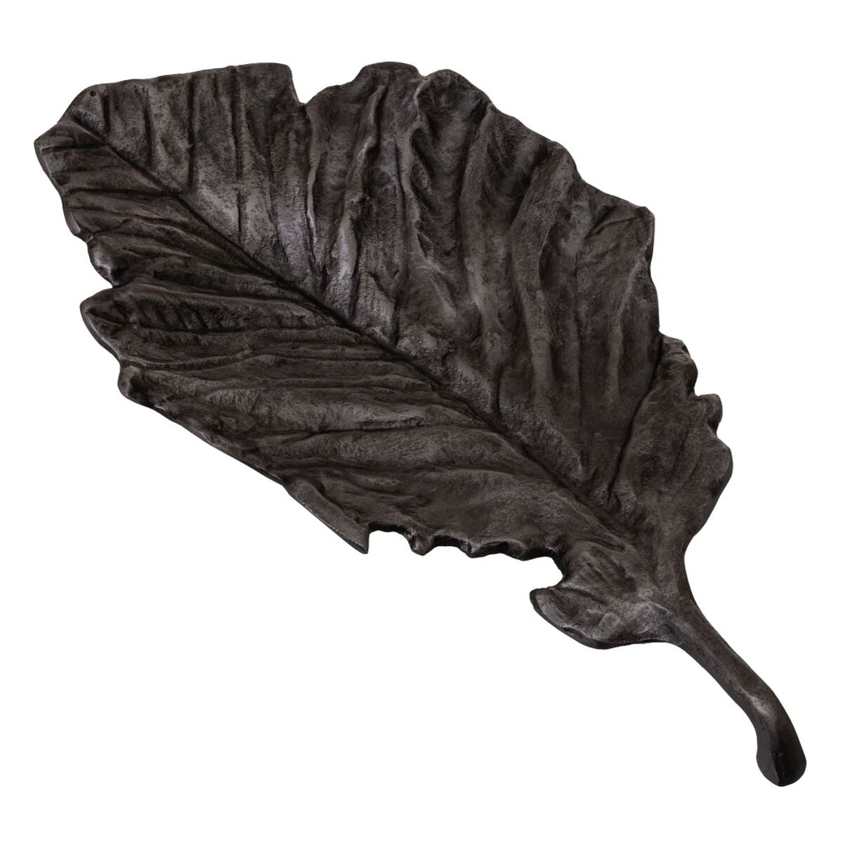 Grey Leaf Centerpiece Plant Leaf 43 x 22 x 5.5 cm