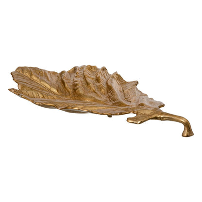 Gold Leaf Centerpiece Plant Leaf 66 x 38 x 6 cm