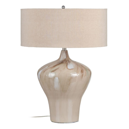 Table lamp Beige Iron 40 W 221-240 v 49 x 49 x 66 cm