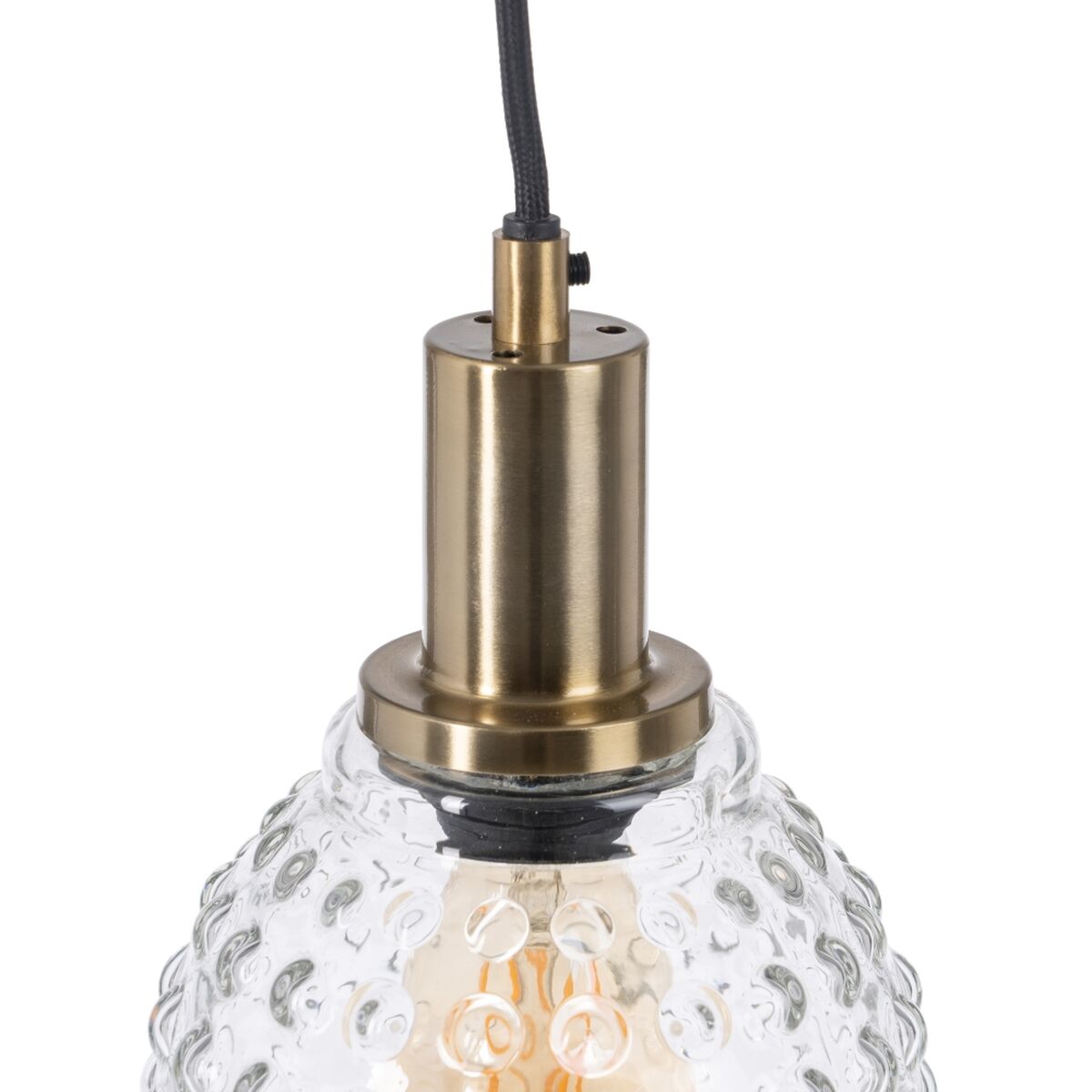 Crystal Metal Ceiling Lamp 16 x 16 x 24 cm