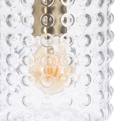 Crystal Metal Ceiling Lamp 16 x 16 x 28 cm