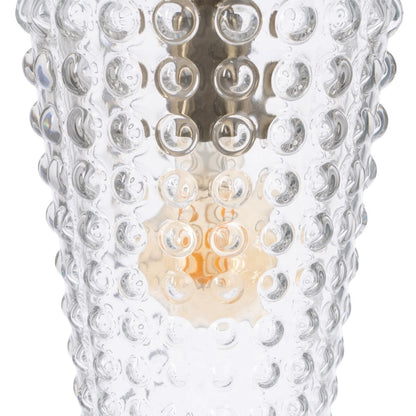 Crystal Metal Ceiling Lamp 17 x 17 x 31 cm