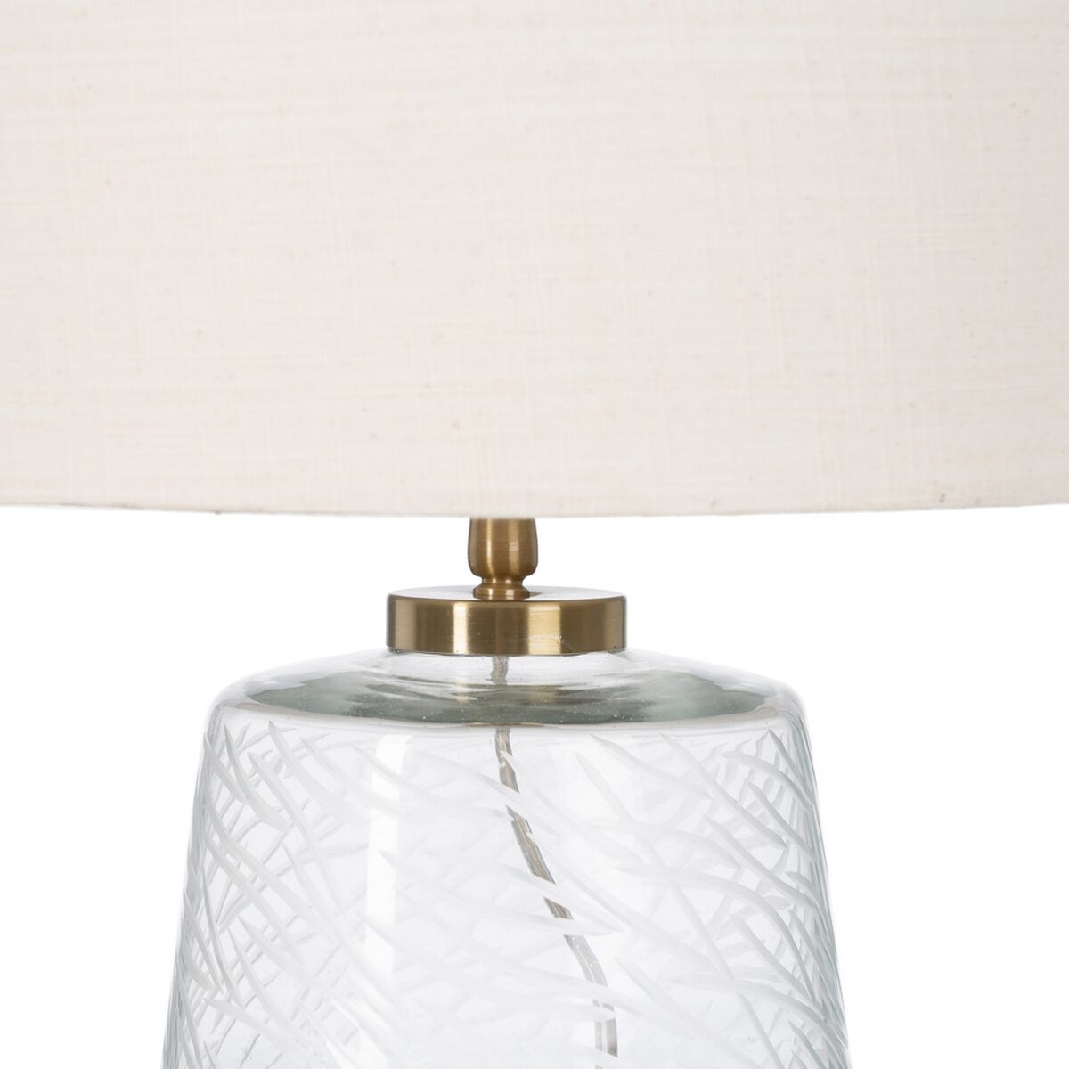 Table Lamp White Gold Cotton Metal Crystal Brass Iron 40W 220V 240V 220-240V 30 x 30 x 53cm 45 x 45 x 46cm