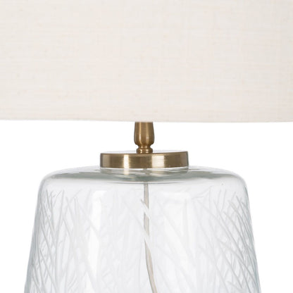 Table Lamp White Gold Cotton Metal Crystal Brass Iron 40W 220V 240V 220-240V 35 x 35 x 63 cm