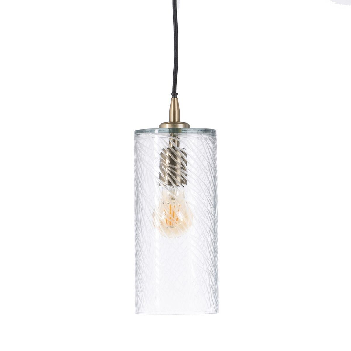 Ceiling Lamp 12 x 12 x 32 cm Crystal Metal