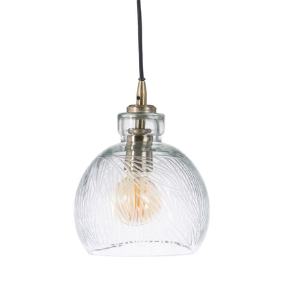 Crystal Metal Ceiling Lamp 20 x 20 x 27 cm