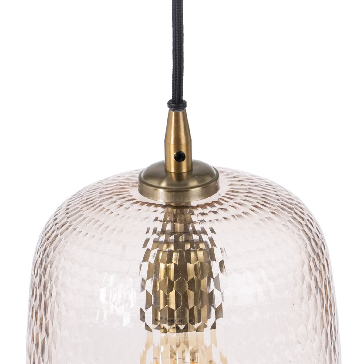 Crystal Metal Ceiling Lamp 18 x 18 x 27 cm