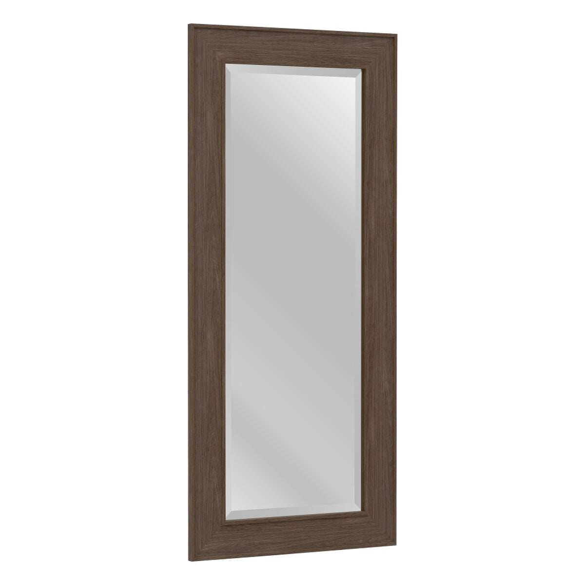 Wall Mirror 56 x 2 x 126 cm Brown Wood