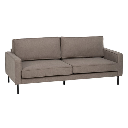 3 Seater Sofa Taupe 213 x 87 x 90 cm