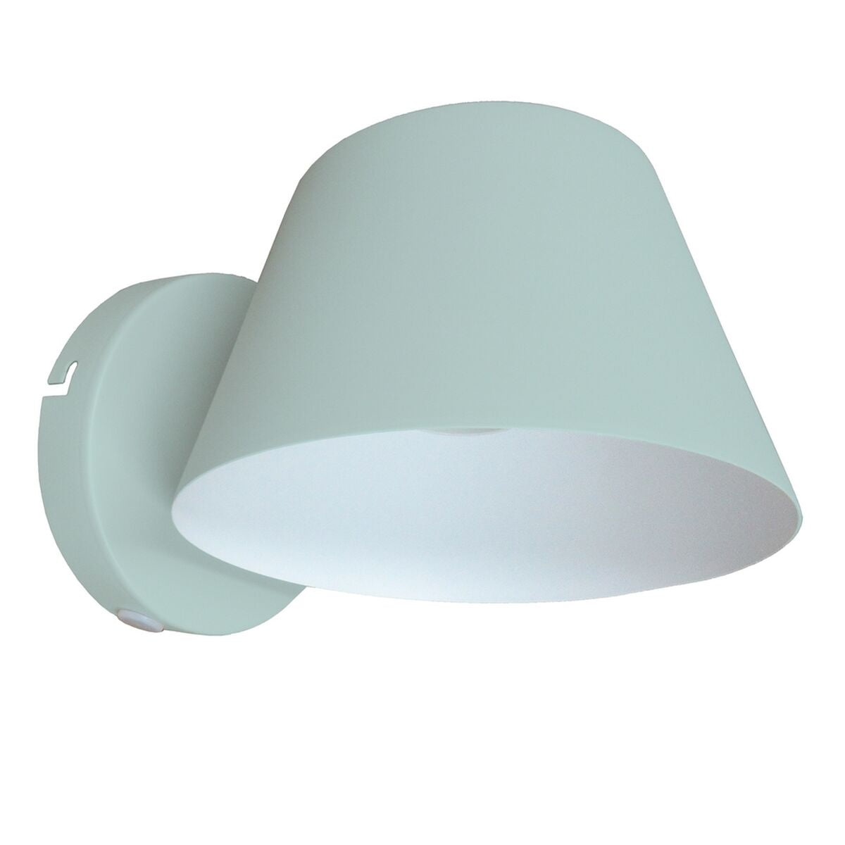 Metal Wall Lamp 16 x 16 x 12 cm Light Green