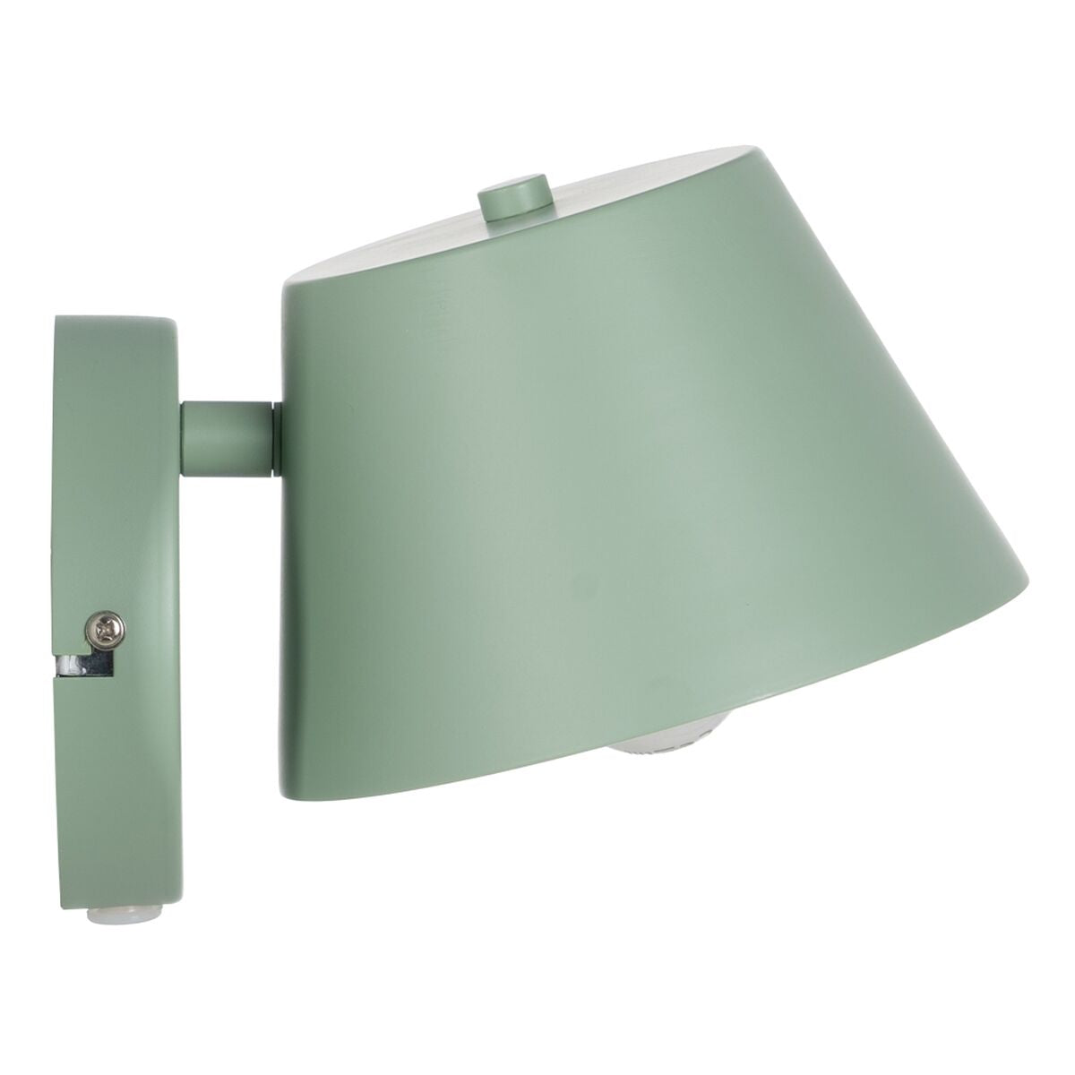 Metal Wall Lamp 16 x 16 x 12 cm Light Green