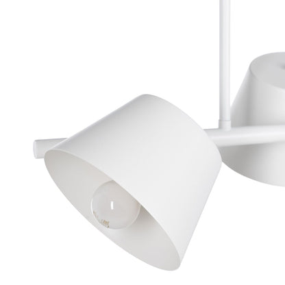 Ceiling Lamp 62.5 x 38 x 27.5 cm White Metal Ø 10 cm