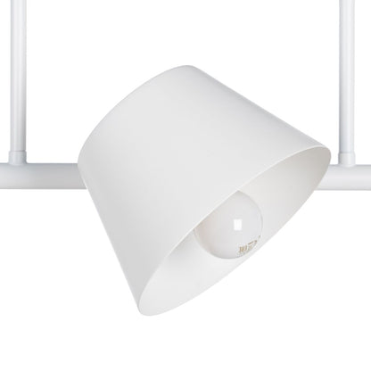 Ceiling Lamp 62.5 x 38 x 27.5 cm White Metal Ø 10 cm