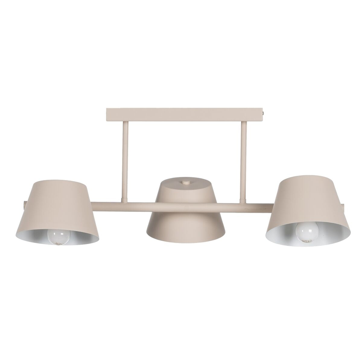 Ceiling Lamp 62.5 x 38 x 27.5 cm Cream Metal Ø 10 cm