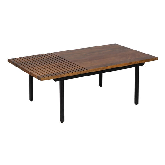 Mesa de Centro ABNER Hierro Madera de mango 110 x 60 x 40 cm