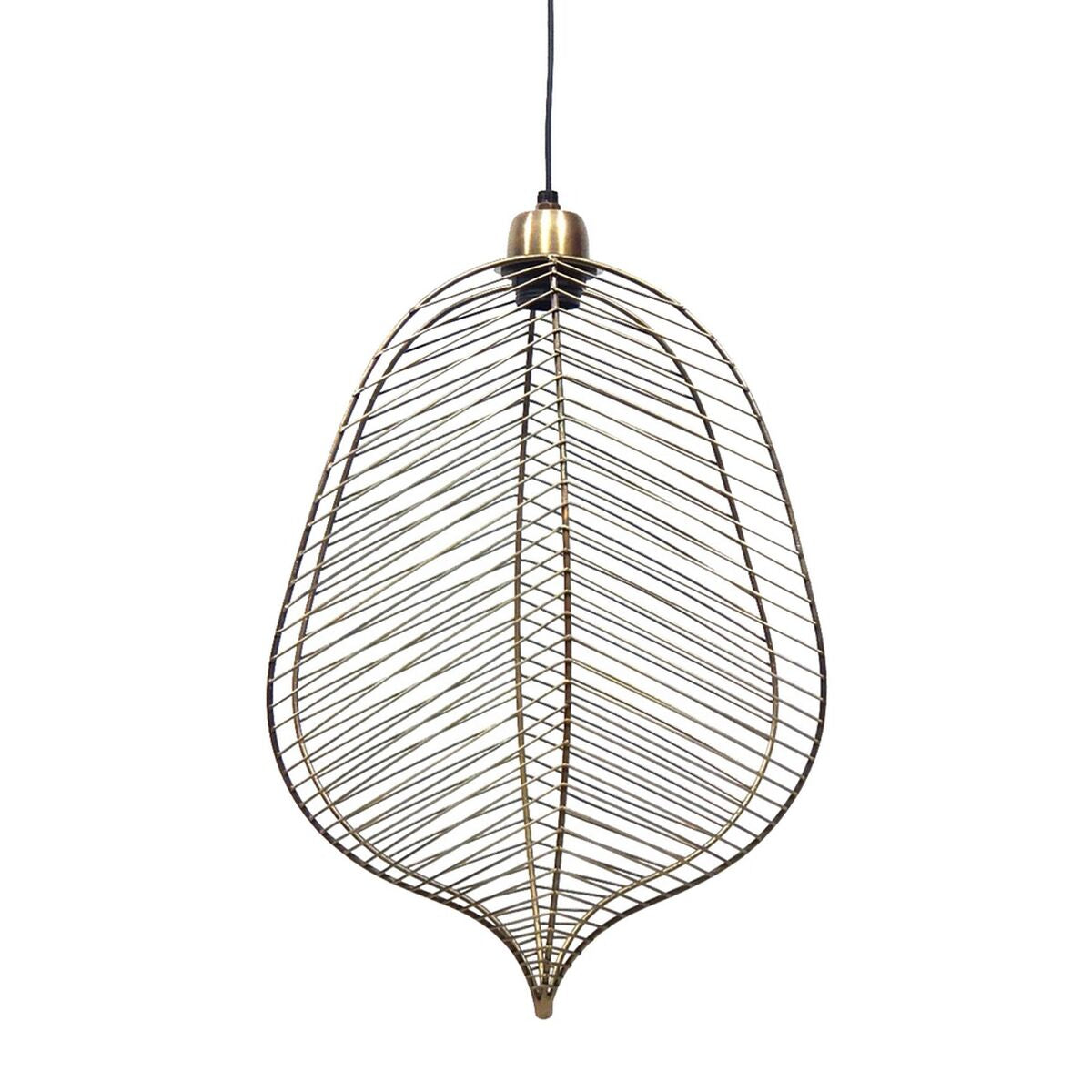 Ceiling Lamp 31 x 16 x 47 cm Gold Metal