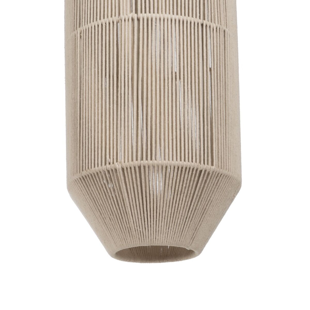 Cream Rope Ceiling Lamp 26 x 26 x 65 cm