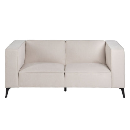 Sofa Black Cream Nylon Polyester 177 x 86 x 77.5 cm