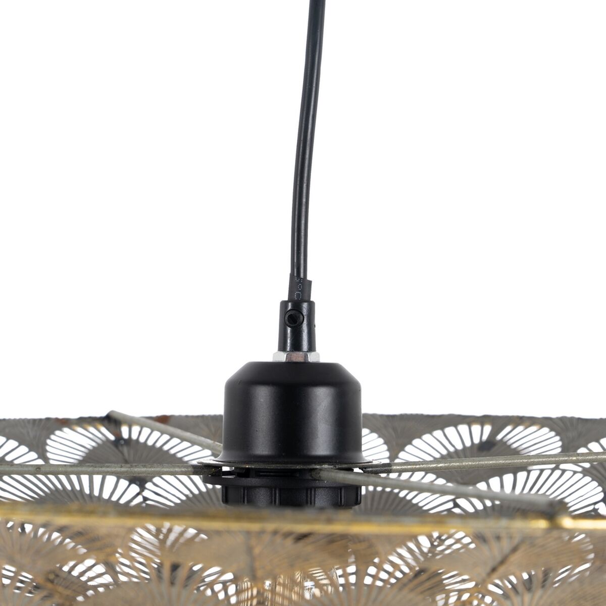 Gold Silver Iron Ceiling Lamp 220-240 V 47.5 x 47.5 x 20.5 cm