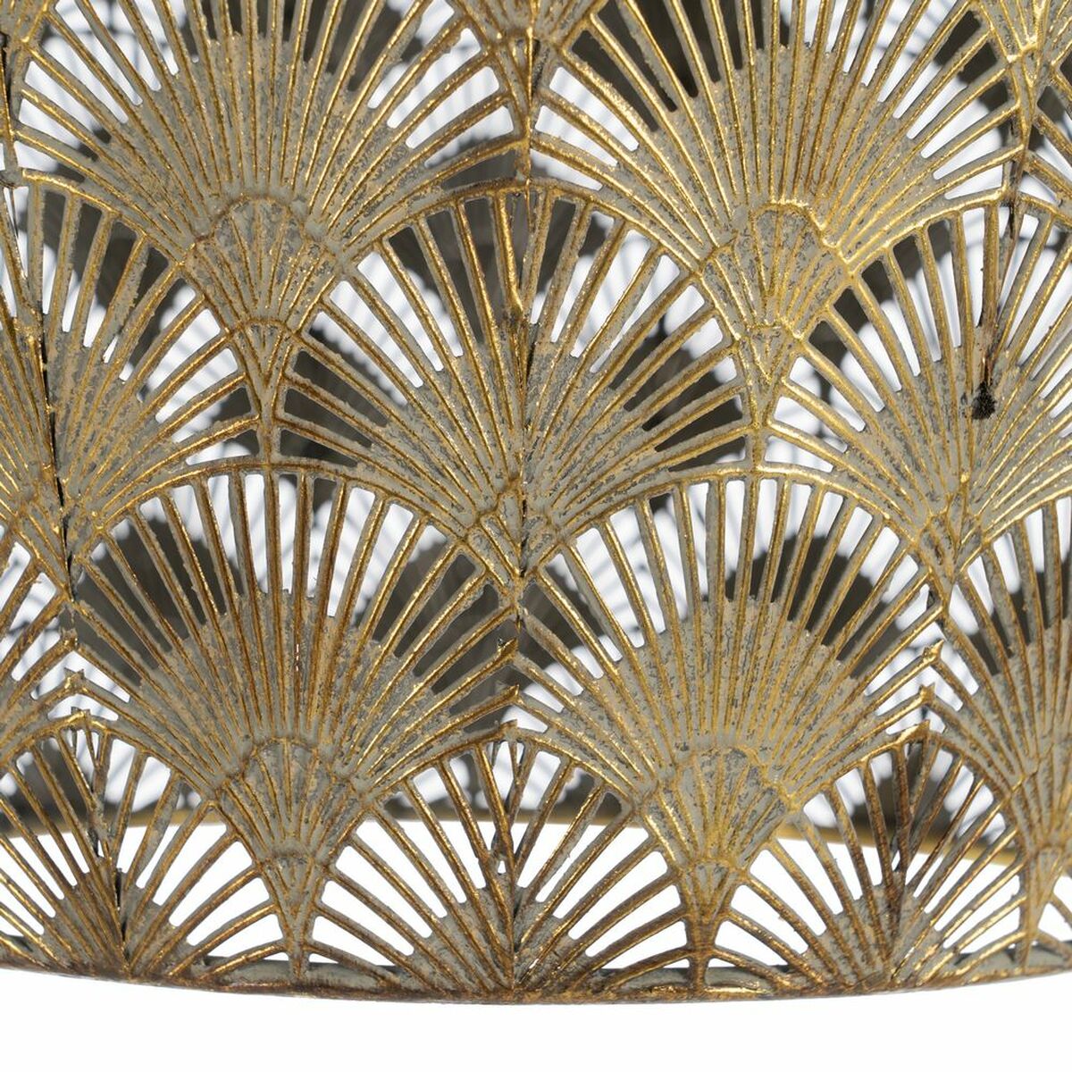 Gold Silver Iron Ceiling Lamp 220-240 V 33.5 x 33.5 x 35 cm