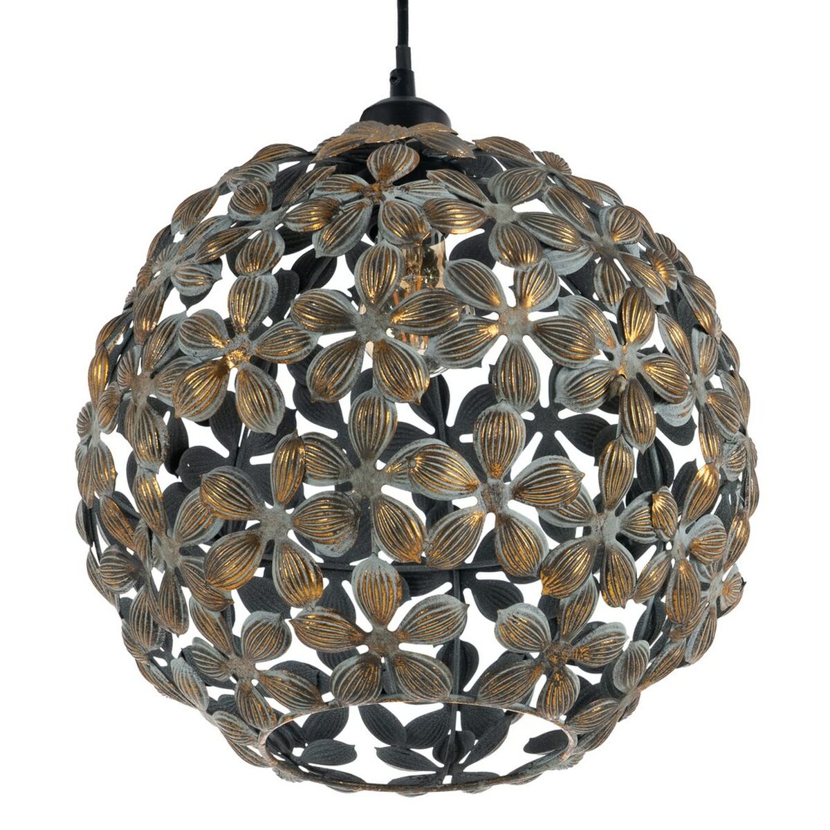 Gold Iron Ceiling Lamp 220-240 V 31 x 31 x 34 cm