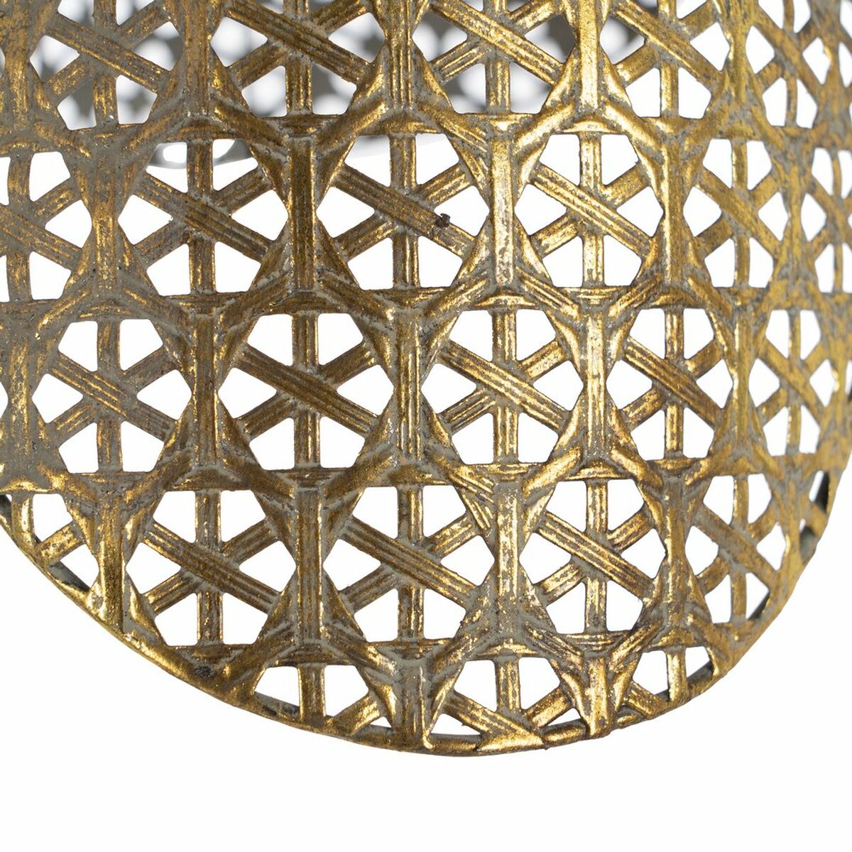 Gold Silver Iron Ceiling Lamp 220-240 V 24 x 24 x 31.5 cm