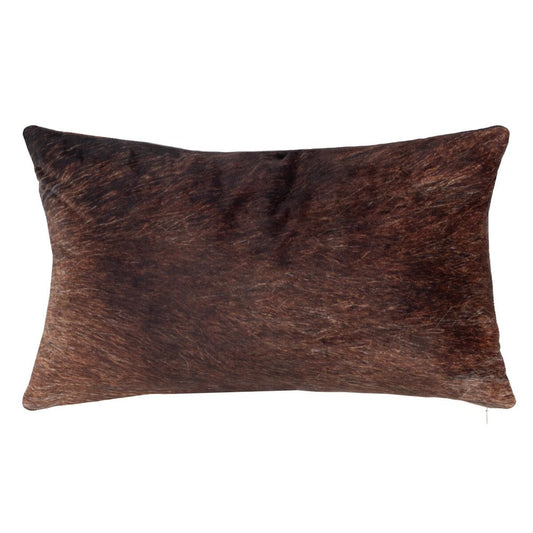 Brown Velvet Cushion 50 x 30 cm