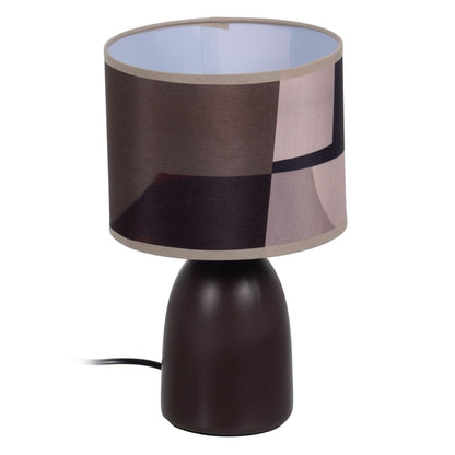 Table Lamp Brown Ceramic 60 W 220-240 V 18 x 18 x 29.5 cm