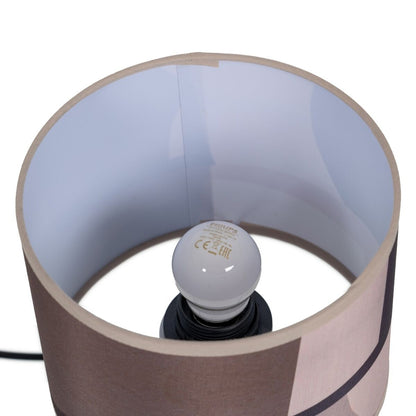 Table Lamp Brown Ceramic 60 W 220-240 V 18 x 18 x 29.5 cm