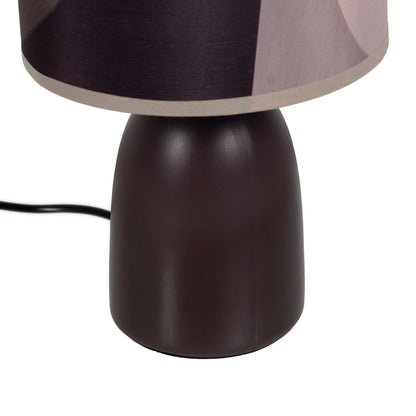 Table Lamp Brown Ceramic 60 W 220-240 V 18 x 18 x 29.5 cm