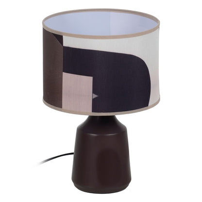 Table Lamp Brown Ceramic 60 W 220-240 V 22 x 22 x 31.5 cm