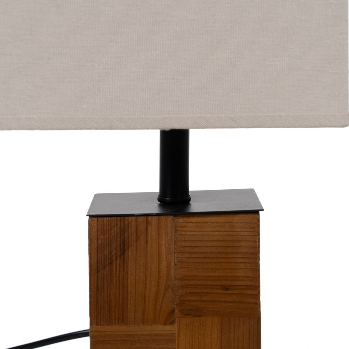 Table Lamp Brown Cream 60 W 220-240 V 20 x 20 x 40 cm