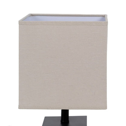 Table Lamp Brown Cream 60 W 220-240 V 20 x 20 x 40 cm