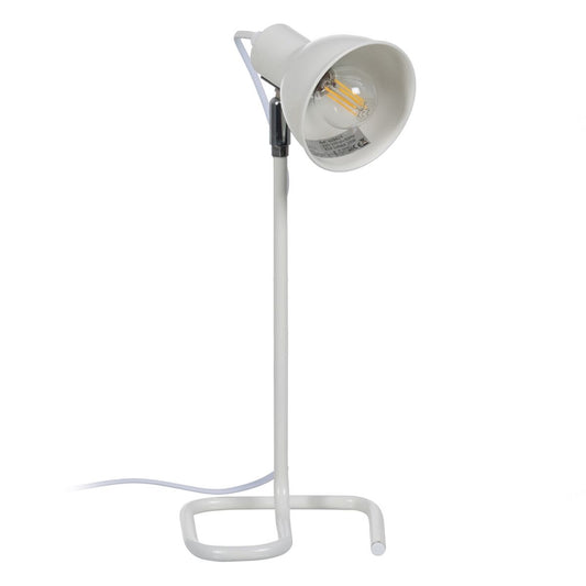 Table lamp White Iron 25 W 220-240 V 15 x 14.5 x 36.5 cm